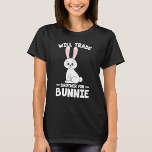Kaninchen Lover Funny Bunnies wird Brother für T-Shirt
