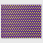 Kaninchen Minimal Muster Geschenkpapier (Flach)