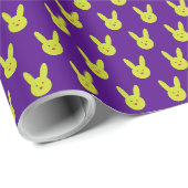Kaninchen Minimal Muster Geschenkpapier (Rolleneckpunkt)