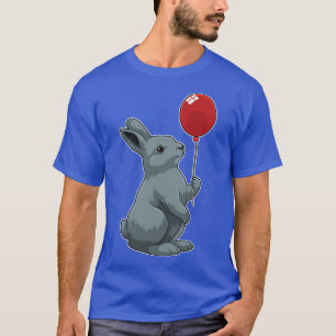 Kaninchen mit Ballon T-Shirt