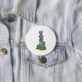 Kaninchen mit Blume Button (Beispiel)