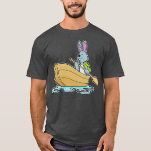 Kaninchen mit Boat Paddle T-Shirt