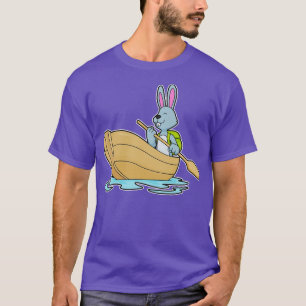 Kaninchen mit Boat Paddle T-Shirt