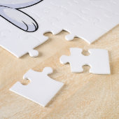 Kaninchen mit Daisy Puzzle (Seite)