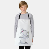 Kaninchen mit Daisy Schürze (Getragen)