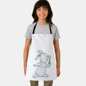 Kaninchen mit Daisy Schürze (Insitu)