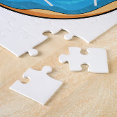 Kaninchen mit Donut Puzzle (Seite)