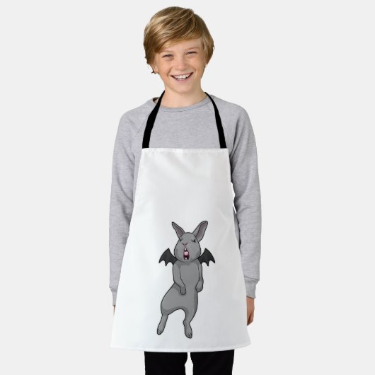 Kaninchen mit Heckflügel Schürze (Getragen)