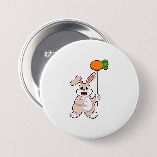 Kaninchen mit Karrot als Ballon.PNG Button (Vorne & Hinten)