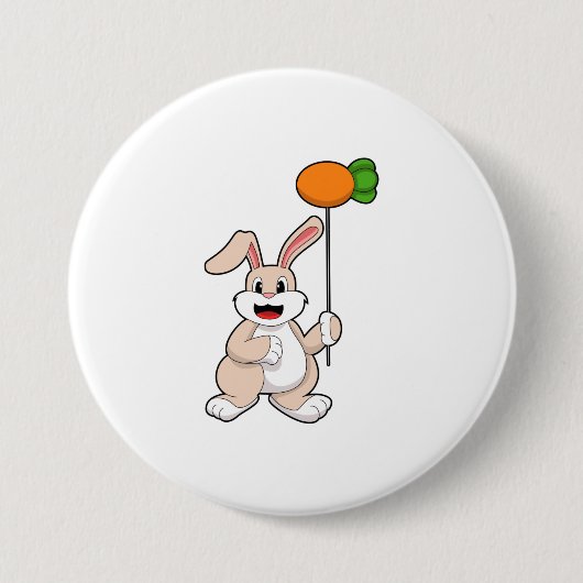 Kaninchen mit Karrot als Ballon.PNG Button (Vorderseite)