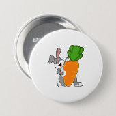 Kaninchen mit Karrot Button (Vorne & Hinten)