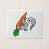 Kaninchen mit Karrot Puzzle (Horizontal)