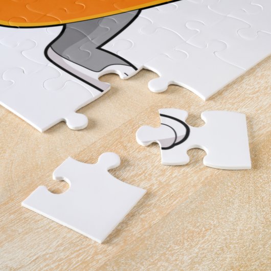 Kaninchen mit Karrot Puzzle (Seite)