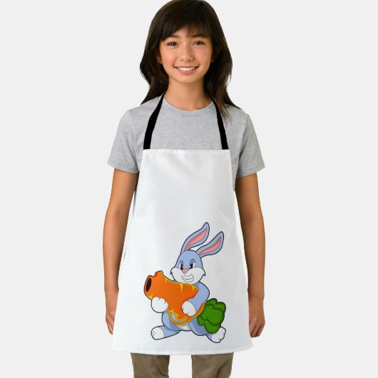 Kaninchen mit Karrot Schürze (Insitu)