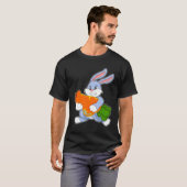 Kaninchen mit Karrot T-Shirt (Vorne ganz)