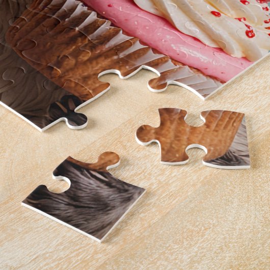 Kaninchen mit Kuchen Puzzle (Seite)