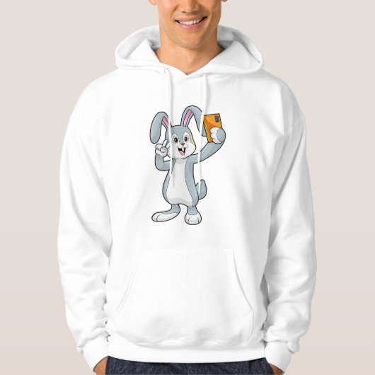 Kaninchen mit mobilem hoodie (Vorderseite)
