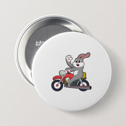 Kaninchen mit Motorrad.PNG Button (Vorne & Hinten)