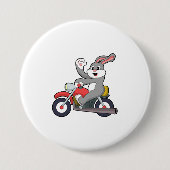 Kaninchen mit Motorrad.PNG Button (Vorderseite)