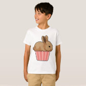 Kaninchen mit Muffin T-Shirt (Vorne ganz)