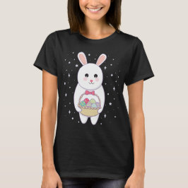 Kaninchen mit Ostereier-T - Shirt