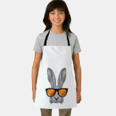 Kaninchen mit Sonnenbrille Schürze (Insitu)