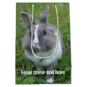 Kaninchen Mittlere Geschenktüte (Rückseite)