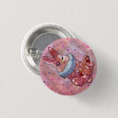 Kaninchen namens Ladybug Button (Vorne & Hinten)