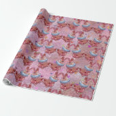 Kaninchen namens Ladybug Geschenkpapier (Ungerollt)