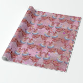 Kaninchen namens Ladybug Geschenkpapier (Ungerollt)