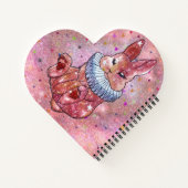 Kaninchen namens Ladybug Notizblock (Rückseite)