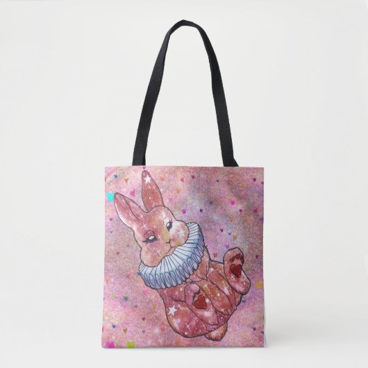 Kaninchen namens Ladybug Tasche (Vorderseite)