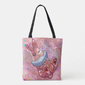 Kaninchen namens Ladybug Tasche (Rückseite)