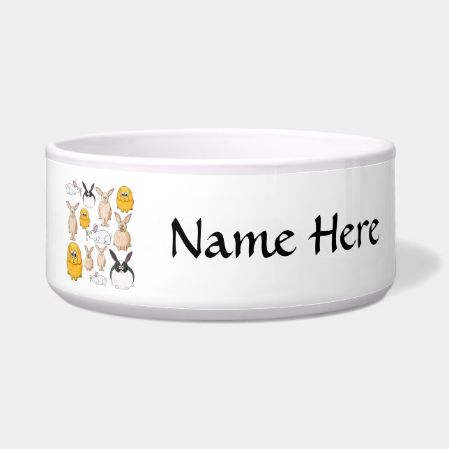 Kaninchen Napf (Vorderseite)