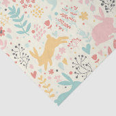 Kaninchen, Natur, Frühlingsfarben, Ostern, Seidenpapier (Ausschnitt)