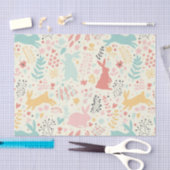 Kaninchen, Natur, Frühlingsfarben, Ostern, Seidenpapier (Handwerk)