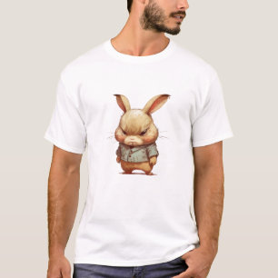 Kaninchen Niedlich Adorable Humore Illustration T-Shirt