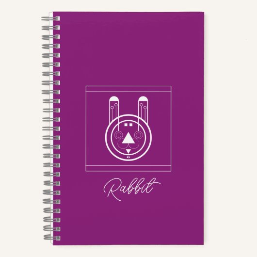 Kaninchen Notizblock (Vorderseite)
