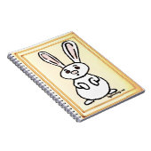 Kaninchen Notizbuch Notizblock (Rechte Seite)