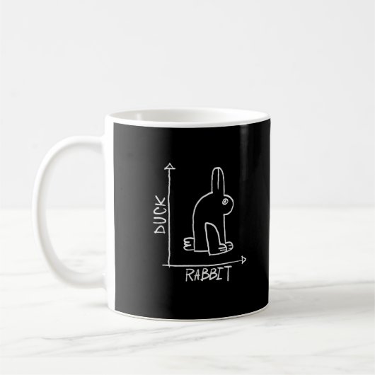 Kaninchen oder Enten, Tiersterben Kaffeetasse (Links)