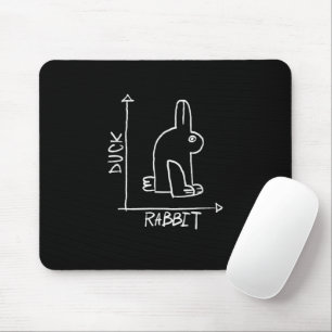 Kaninchen oder Enten, Tiersterben Mousepad