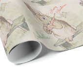 KANINCHEN ODER HÄSCHEN, WEIHNACHTSgeschenke FÜR Geschenkpapier (Rolleneckpunkt)