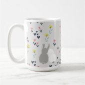 Kaninchen Oma von Großkindern Kaffeetasse (Links)