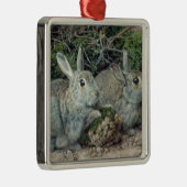 Kaninchen Ornament Aus Metall (Rechts)