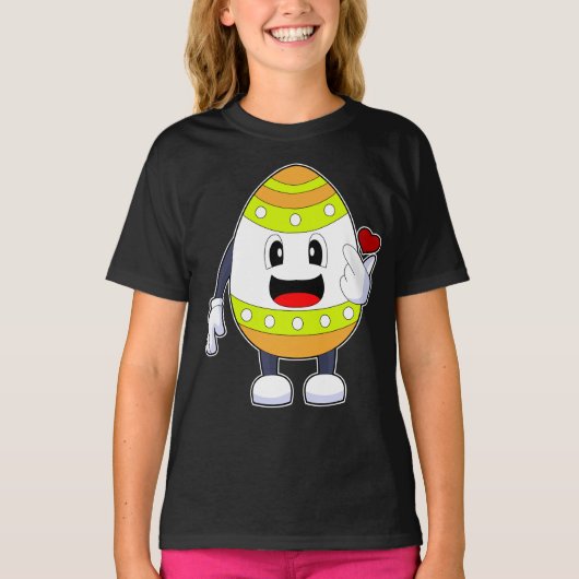 Kaninchen Osterei T-Shirt (Vorderseite)