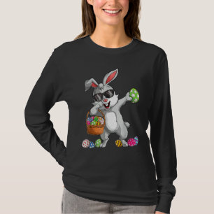 Kaninchen Ostereier Dab Boys Kind Bunny Bunny T-Shirt