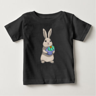 Kaninchen Ostereier Schnuller Baby T-shirt