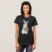 Kaninchen Ostereier T-Shirt (Vorne ganz)