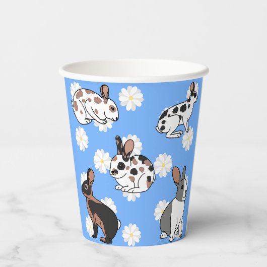 Kaninchen Pappbecher (Rückseite)