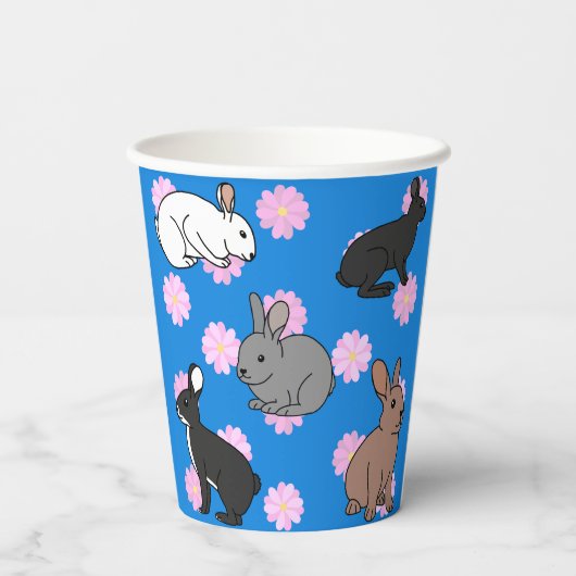 Kaninchen Pappbecher (Rückseite)